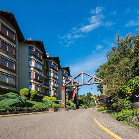 Flat Com Acesso Ao Hotel Ws Gramado Exterior foto